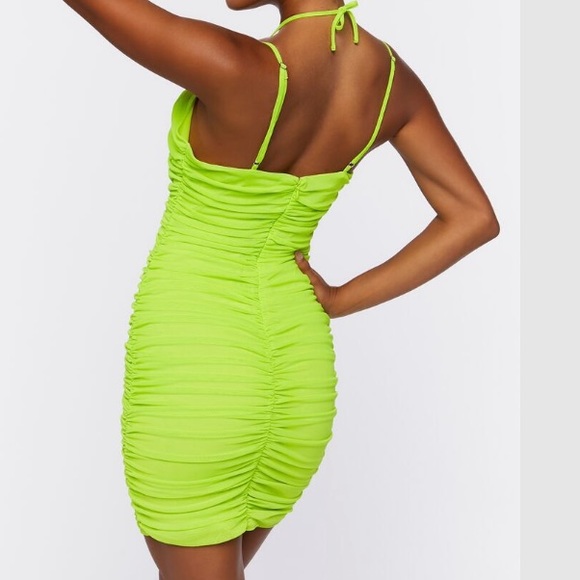 Bodycon Ruched Mini Dress - Picture 2 of 3